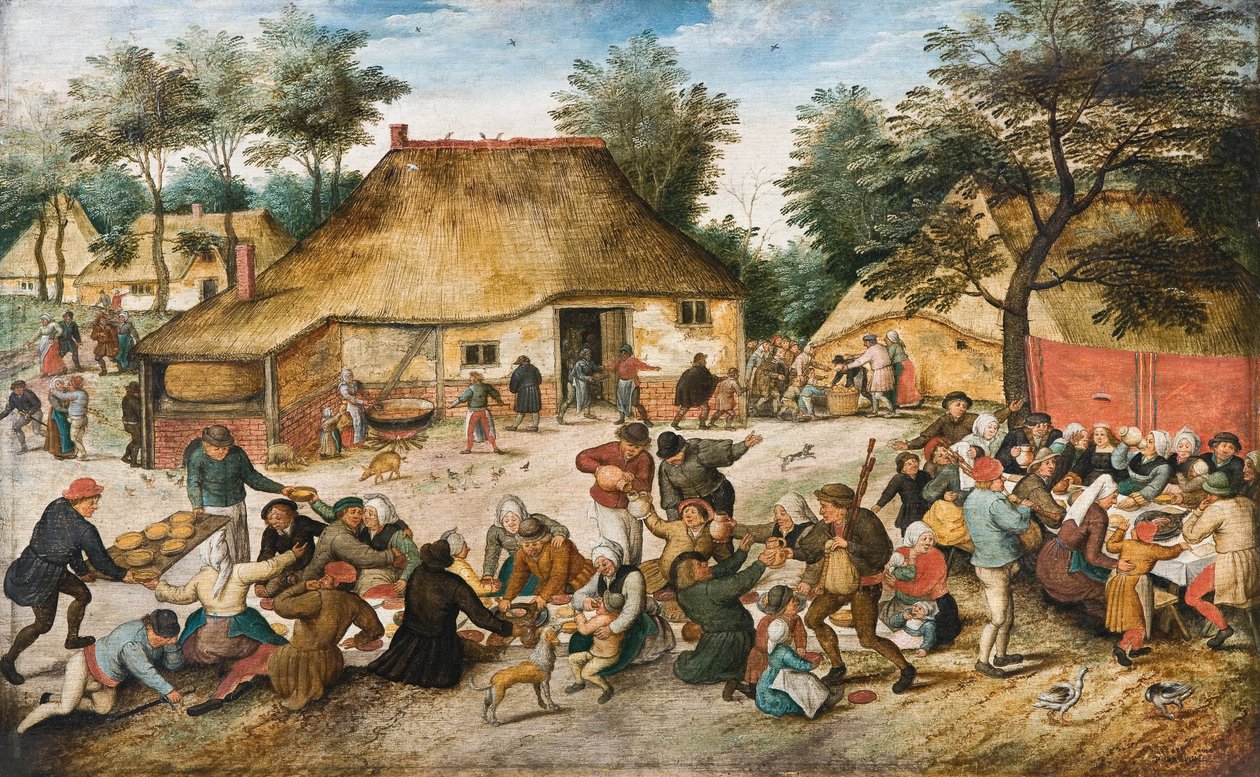 Köylü Düğünü by Pieter Brueghel the Younger