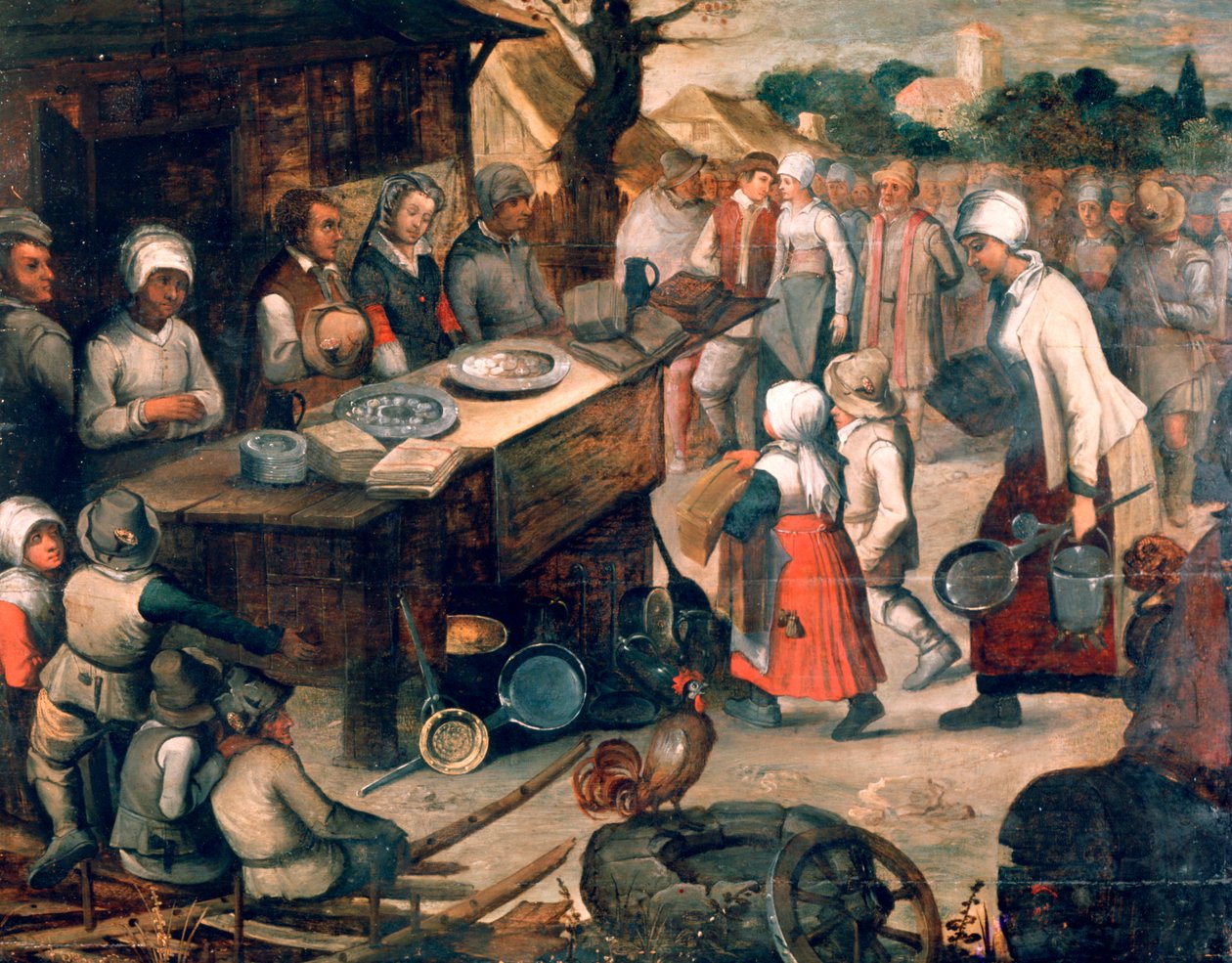 Hediyelerin Sunumu, c1584-1638 by Pieter Brueghel the Younger