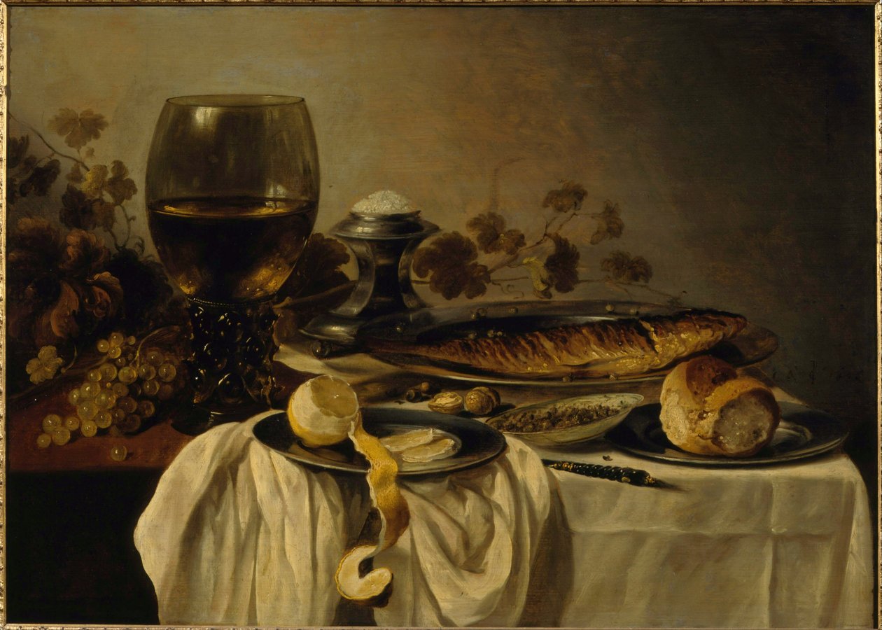 Kahvaltı by Pieter Claesz
