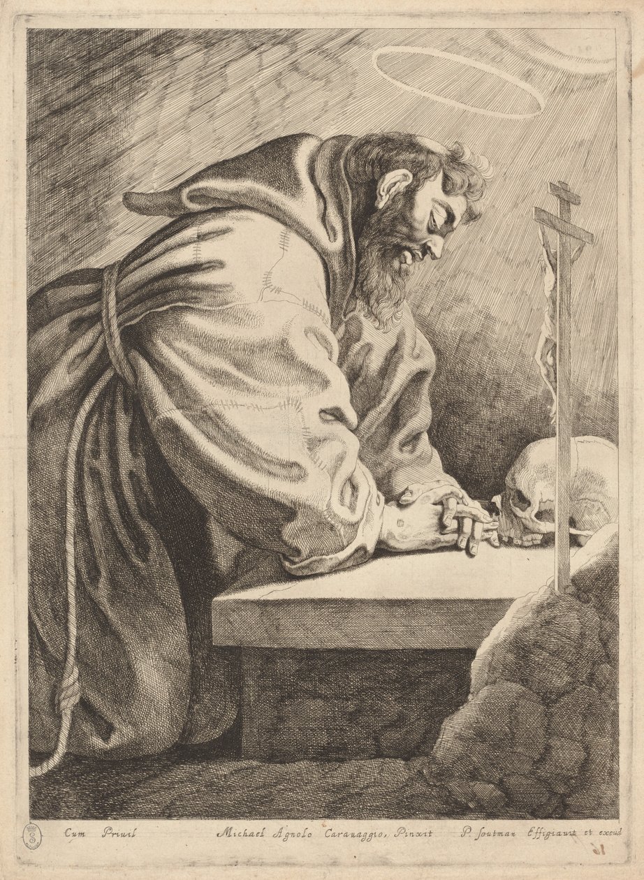 Aziz Francis by Pieter Claesz Soutman after Francesco Bassano II