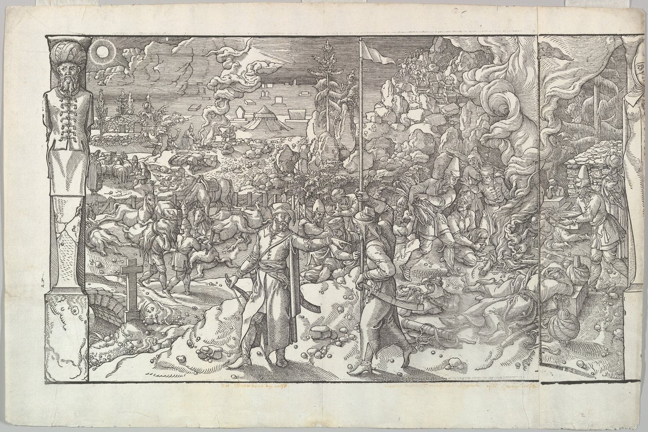 Bu Moeurs et fachons de faire de Turcz Türklerin Gümrük ve Modaları, 16. yüzyıl. by Pieter Coecke the Elder,Coeck,Aelst Pieter Coecke