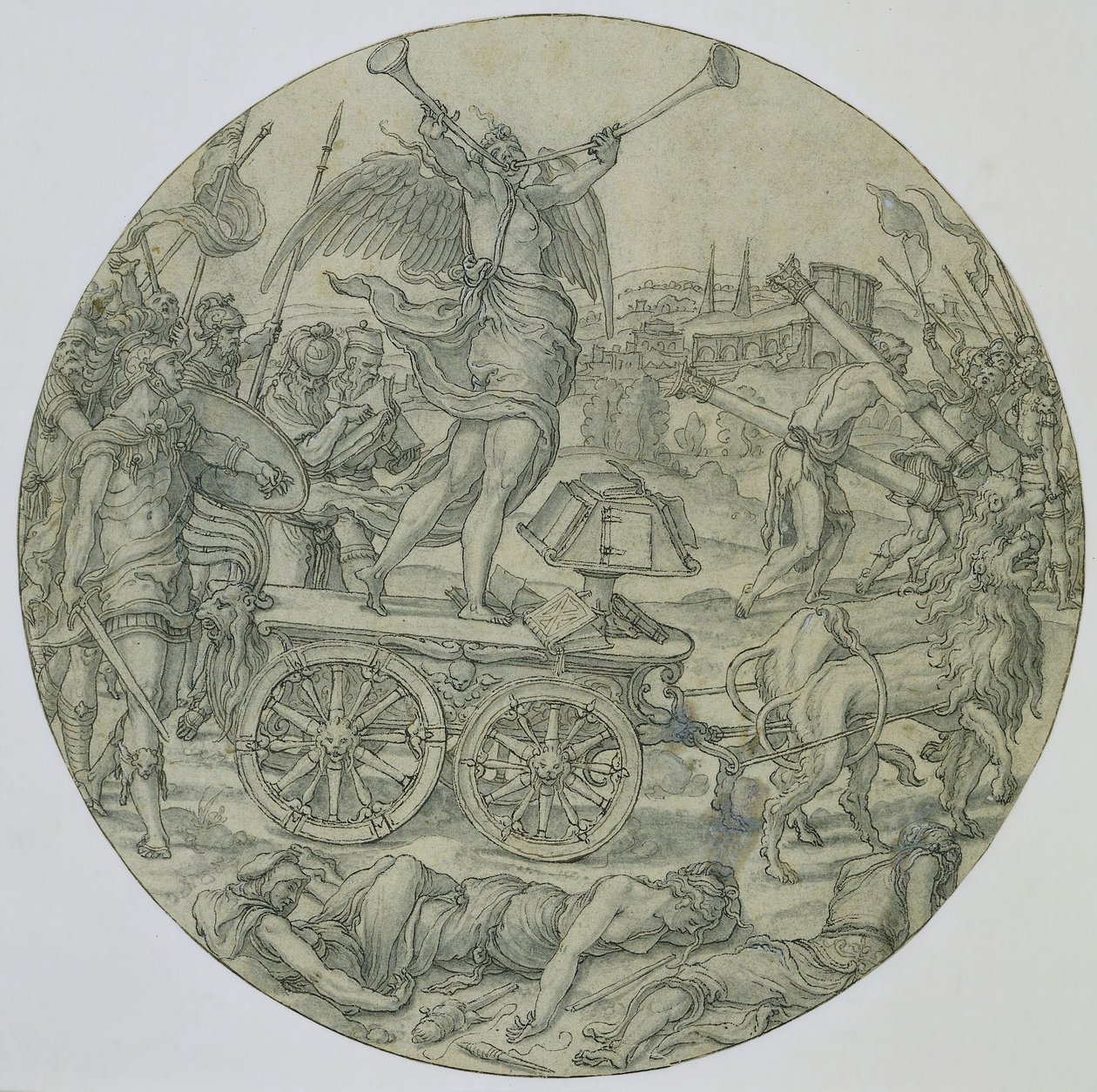 Şöhretin Zaferi by Pieter Coecke van Aelst (I) (workshop of)