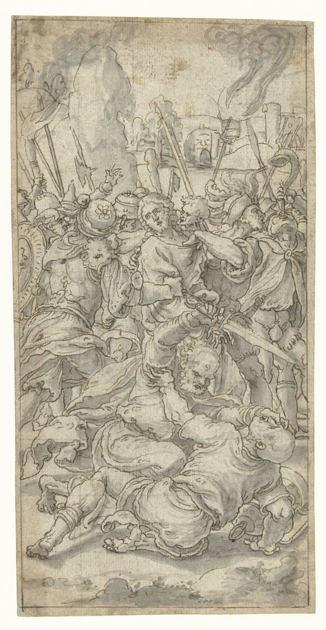 İsa'nın esareti by Pieter Coecke van Aelst (I)