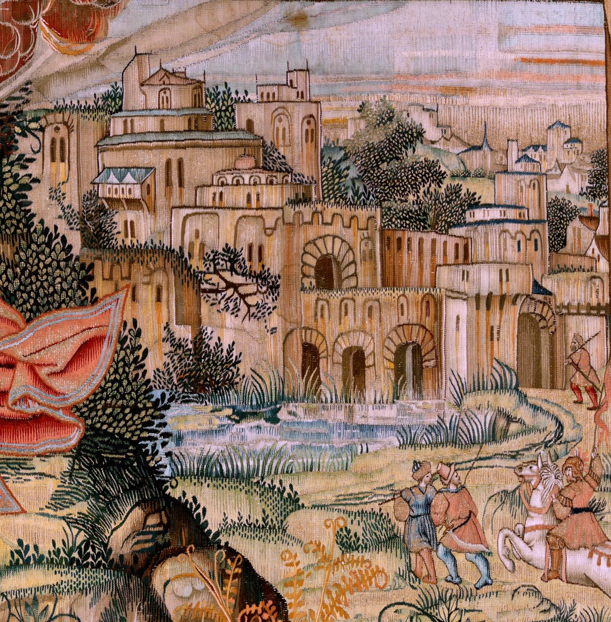 Flaman halısı. Seri İsa