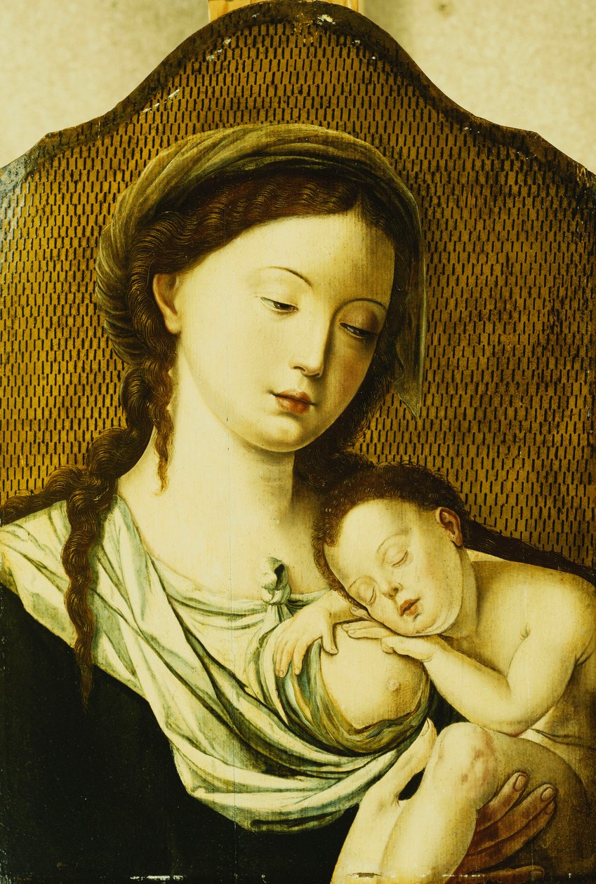 madonna ve çocuk, by Pieter Coecke van Aelst