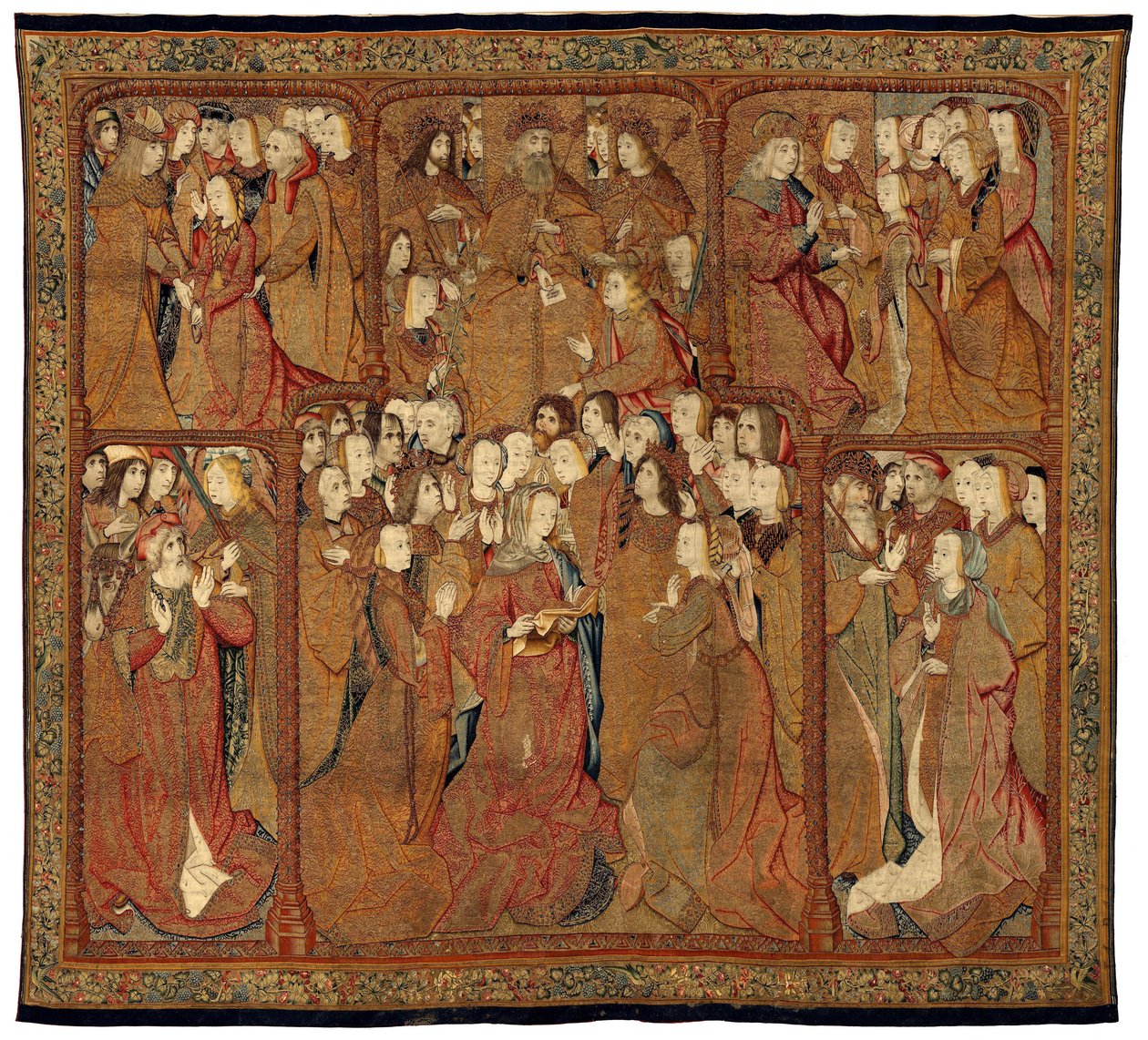Tanrı'nın Annesinin veya Altın Panos'un Zaferleri by Pieter Coecke van Aelst