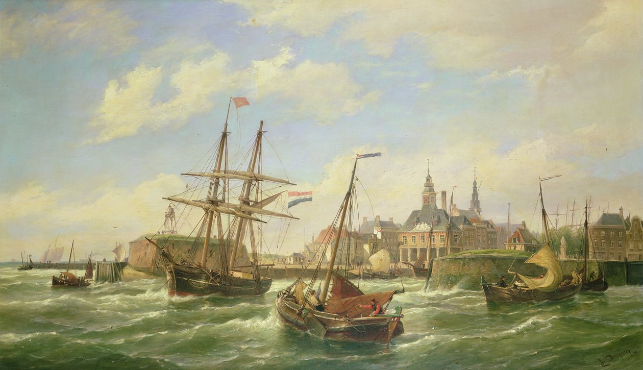 Bilinmeyen resim by Pieter Cornelis Dommerson