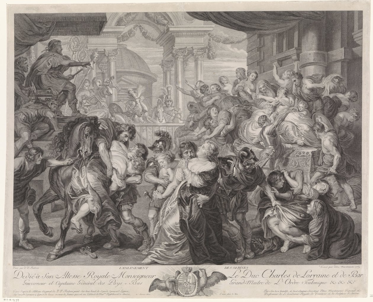 Sabine Bakire Soygunu by Pieter Franciscus Martenasie
