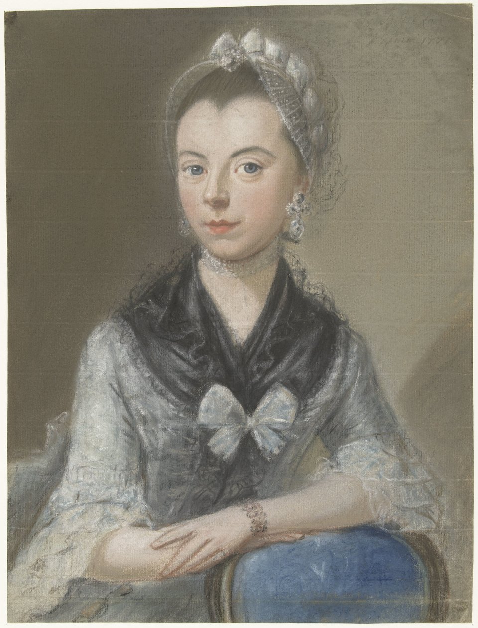 Susanna van Os-de la Croix'in portresi Portret van Susanna van Os-de la Croix by Pieter Frederik de la Croix