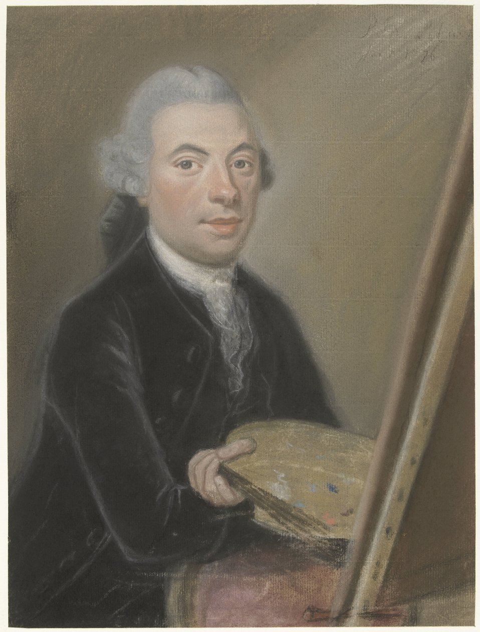 Jan van Os'un portresi by Pieter Frederik de la Croix
