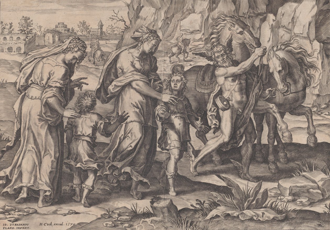 Gençlik, İnsan Hayatının Seyri, 1570. by Pieter Furnius