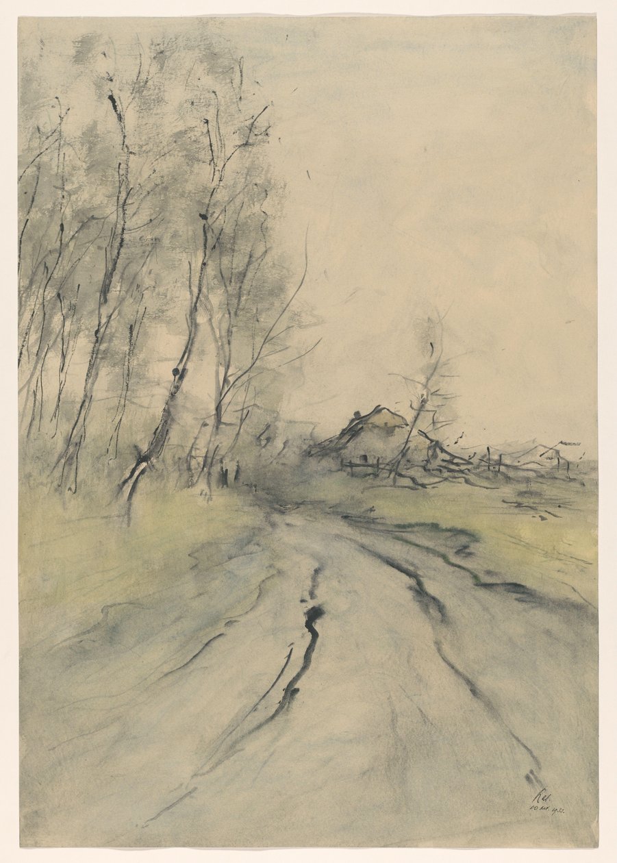 kara yolu by Pieter H.J.J. Ras (signed by artist)