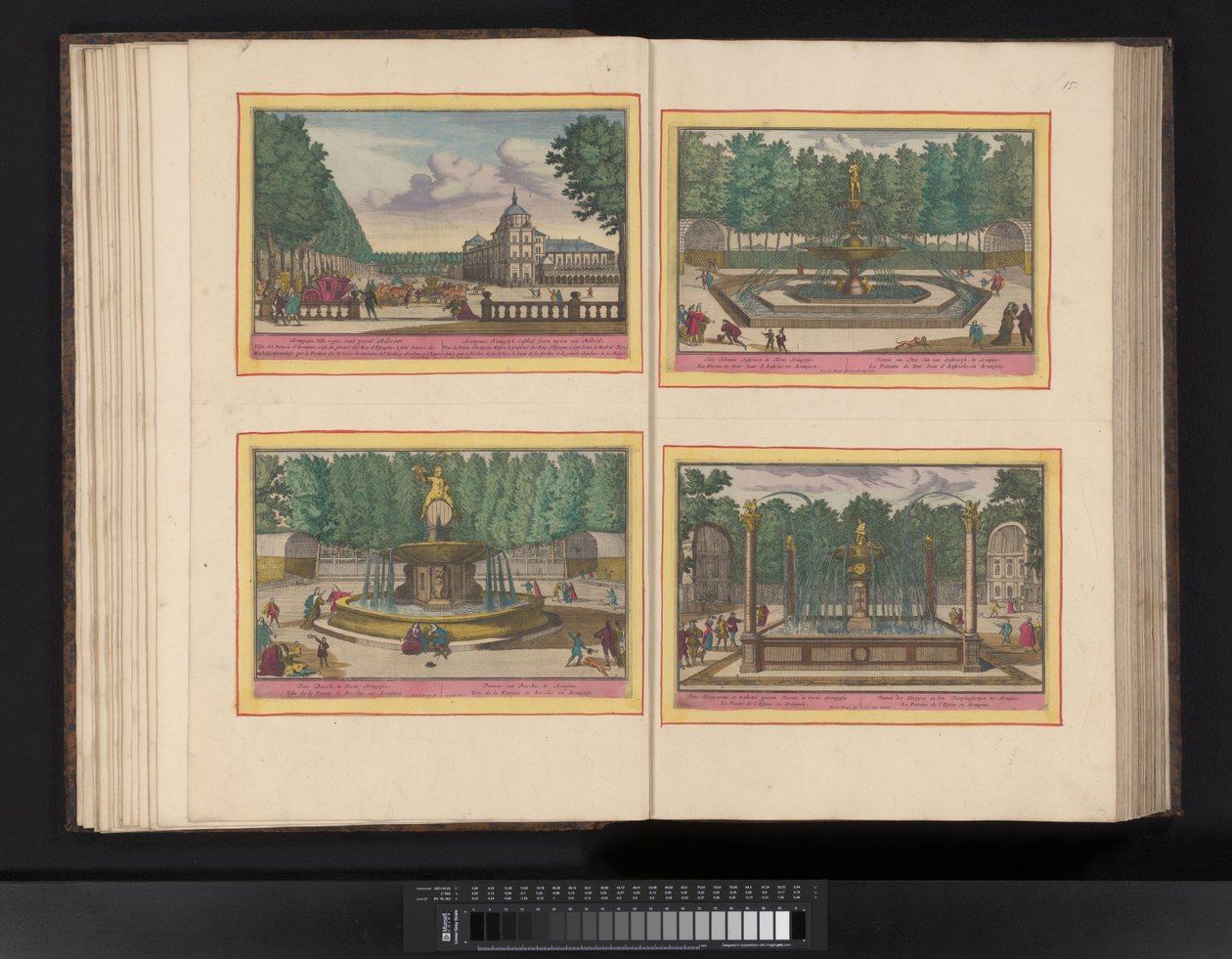 Badajoz Haritası Stercke Şehri ve Barselona Kalesi Haritası (...) / Le Plan de Barcelonne et de ses environs (...) (nesne üzerindeki başlık) by Pieter Husson