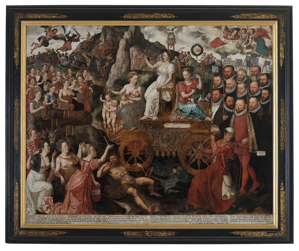 Alçak Ülkelerde 1577 Barışının Alegorisi by Pieter II Claeissens