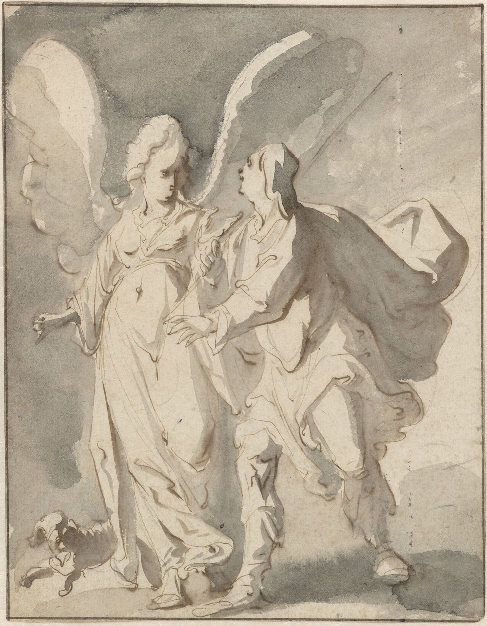 Angel'daki Tobias by Pieter Jansz