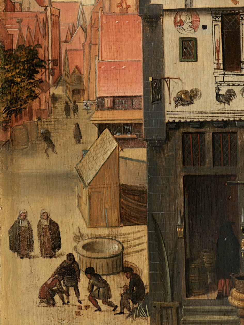 Jacquemyne Buuck'ın Portresinin Detayı by Pieter Jansz. Pourbus