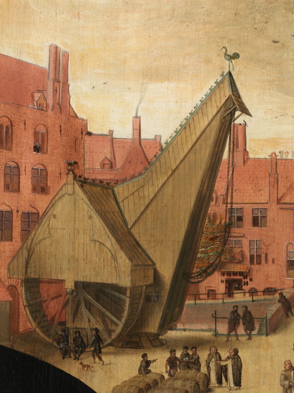 Jan van Eyewerve'nin Portresinin Detayı by Pieter Jansz. Pourbus