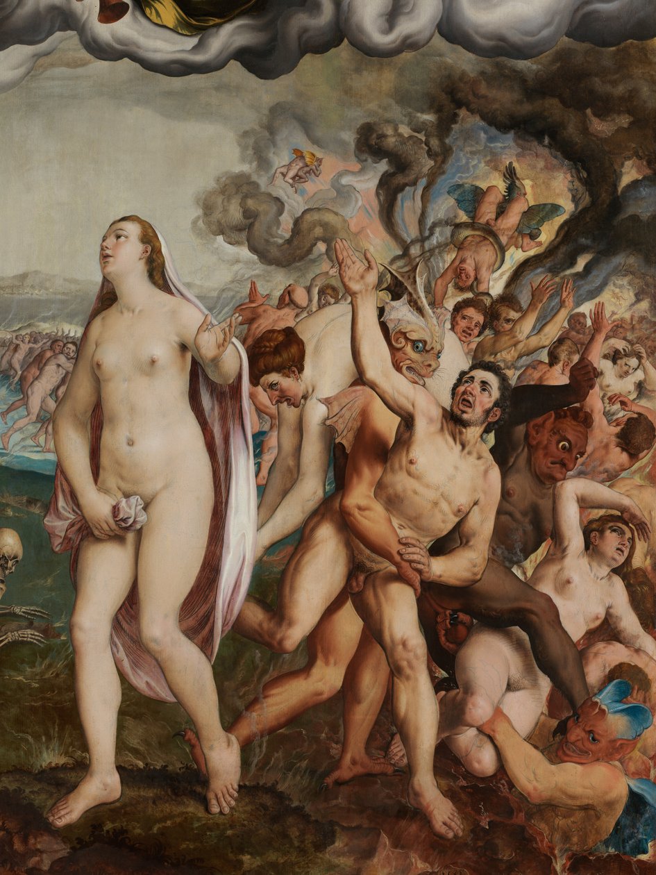Son Yargı Detayı by Pieter Jansz. Pourbus
