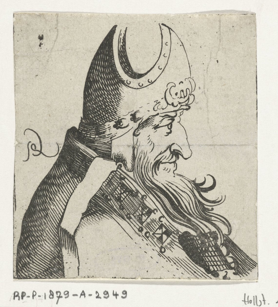 Bir piskoposun portresi by Pieter Jansz Quast
