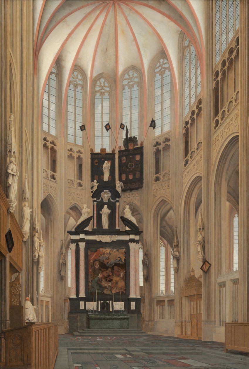 Aziz John Katedrali by Pieter Jansz Saenredam