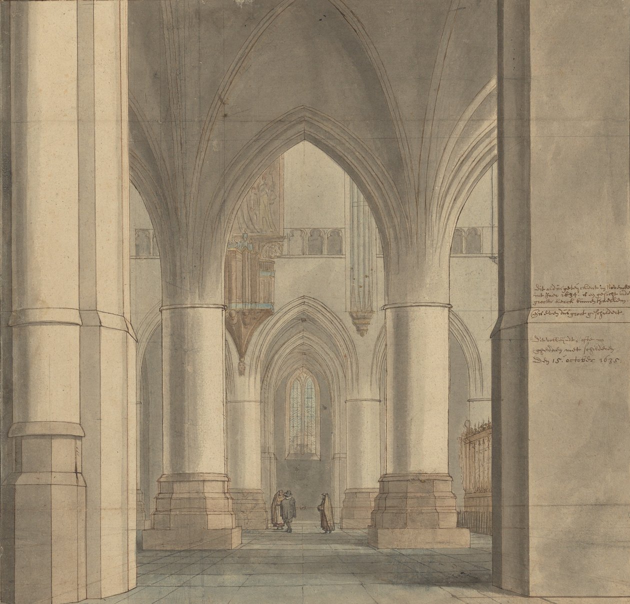  by Pieter Jansz. Saenredam