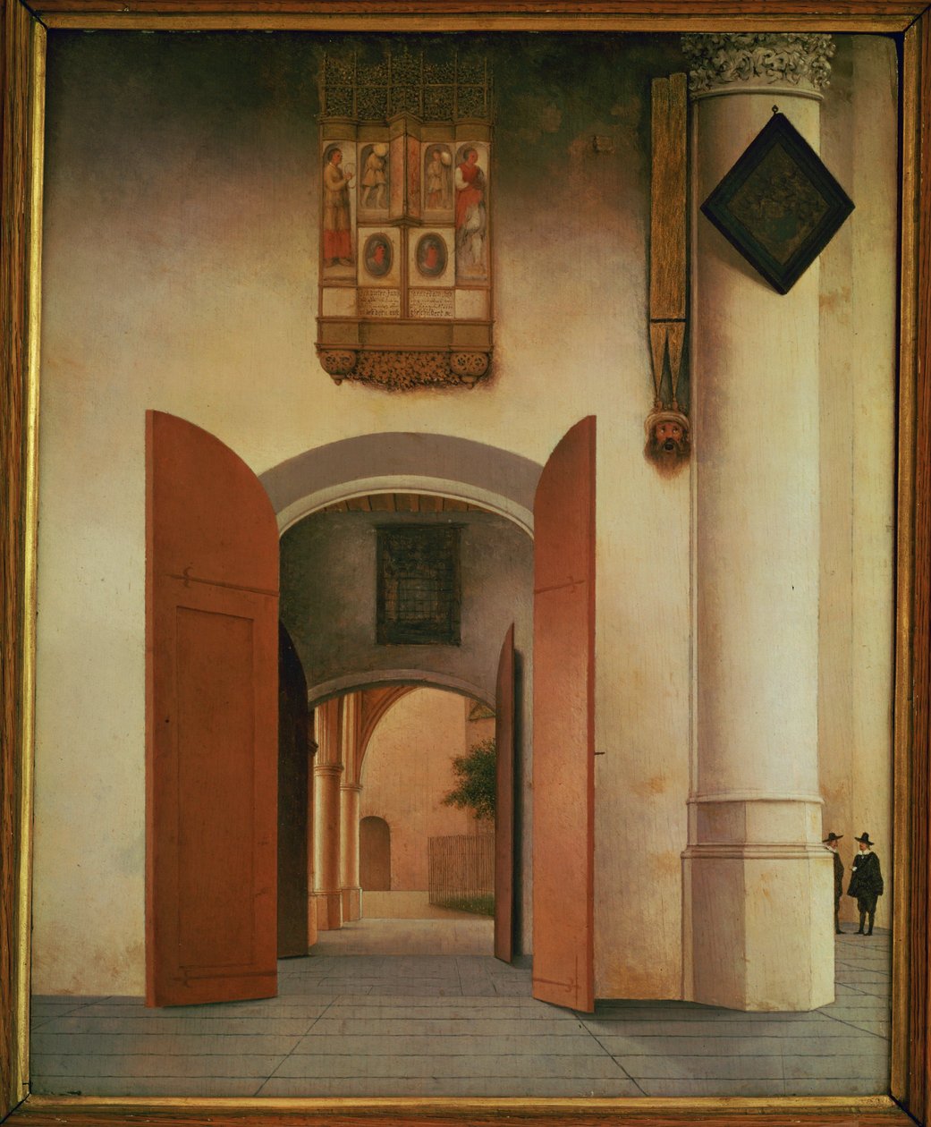 Aziz Lawrence Kilisesi, Alkmaar by Pieter Jansz Saenredam