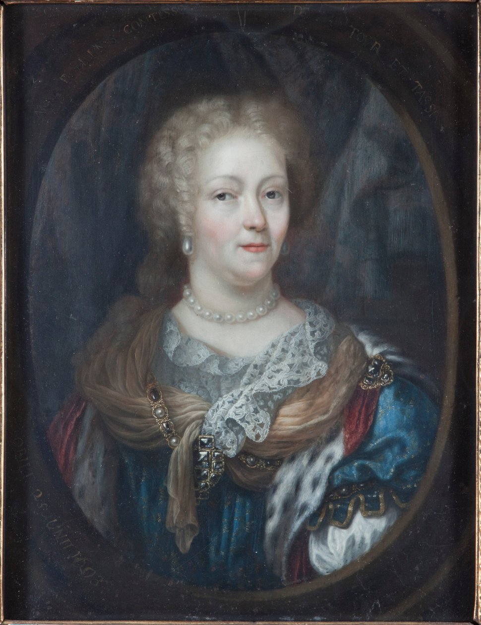 Thurn Prensesi Anna ve Taksiler d.1693, c1660. by Pieter Leermans
