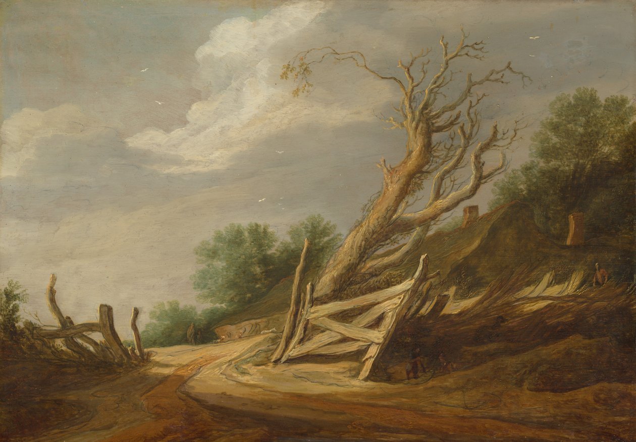 Açık Kapılı Peyzaj by Pieter Molijn