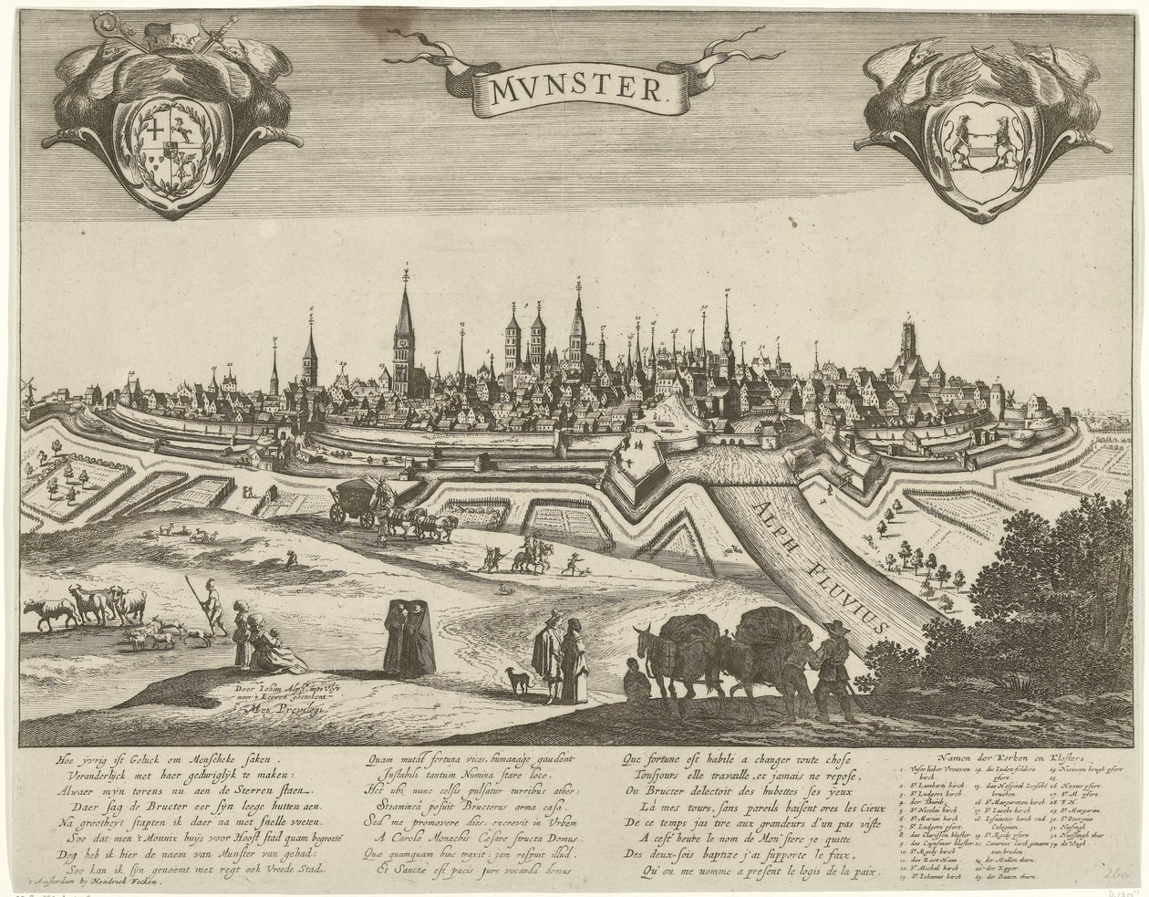 Münster Panoraması by Pieter Nolpe