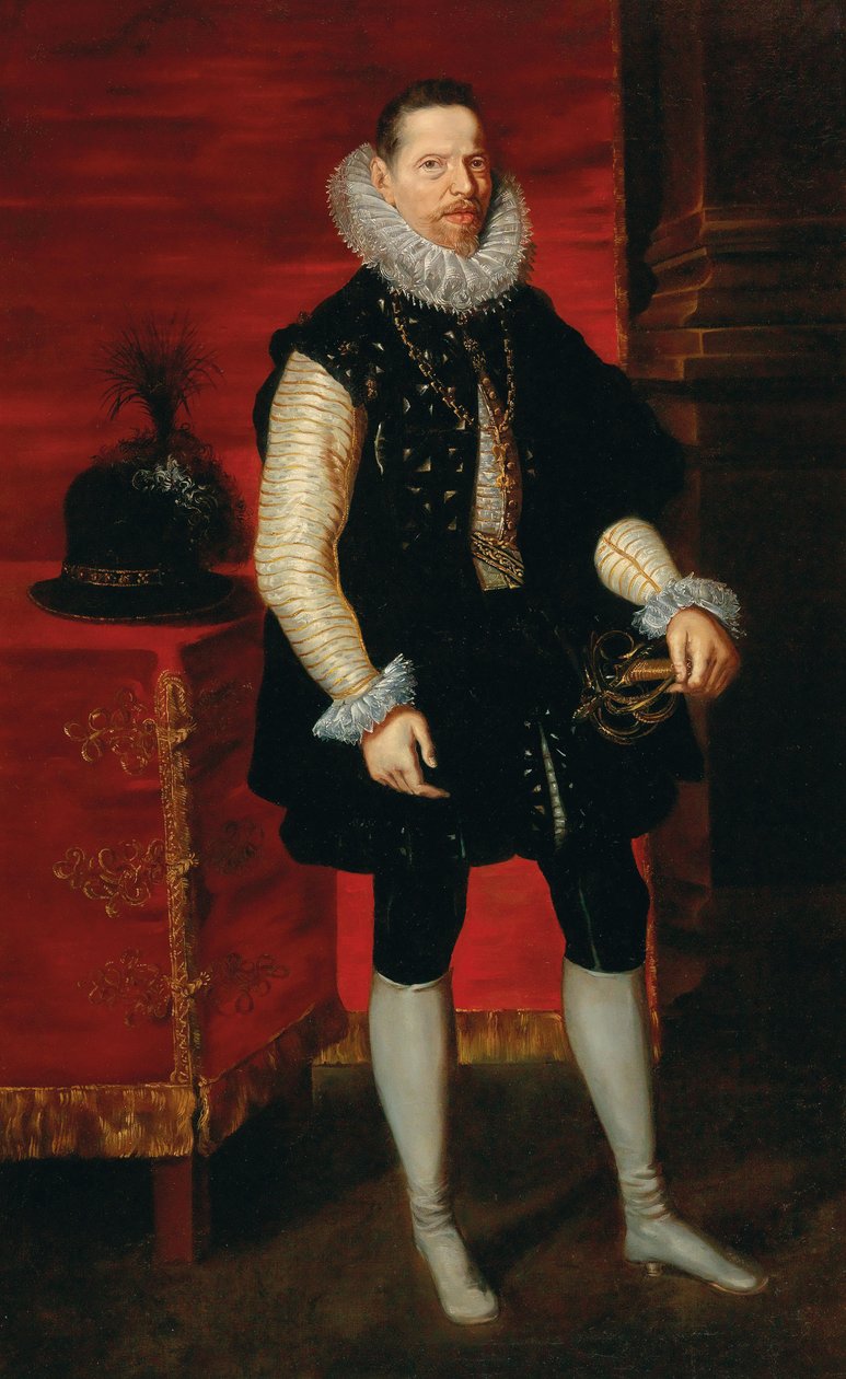 Albert VII, Avusturya Arşidükü 1559-1621. by Pieter Paul Rubens