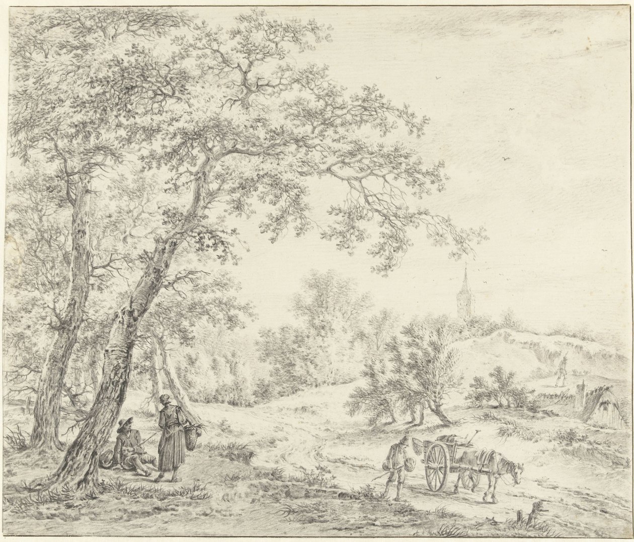 Kuzey Hollanda manzarası (Egmond, Castricum