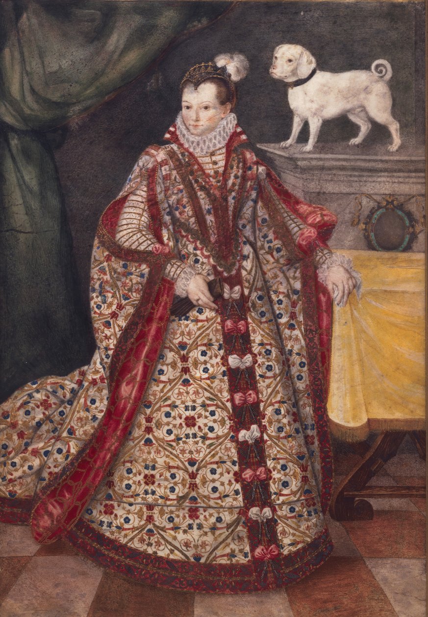 Moravyalı Bir Kadının Portresi. by Pieter Pietersz the Younger