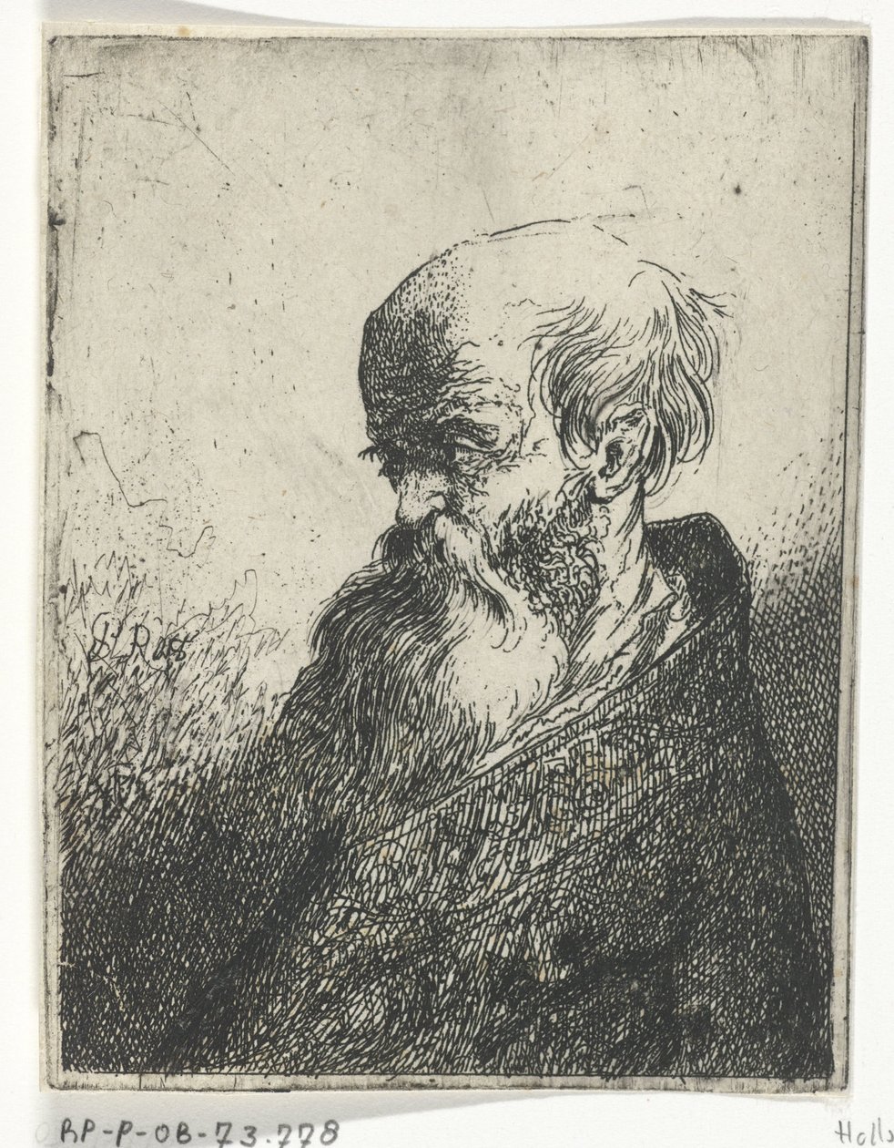 Bir rahibin büstü by Pieter Rottermondt