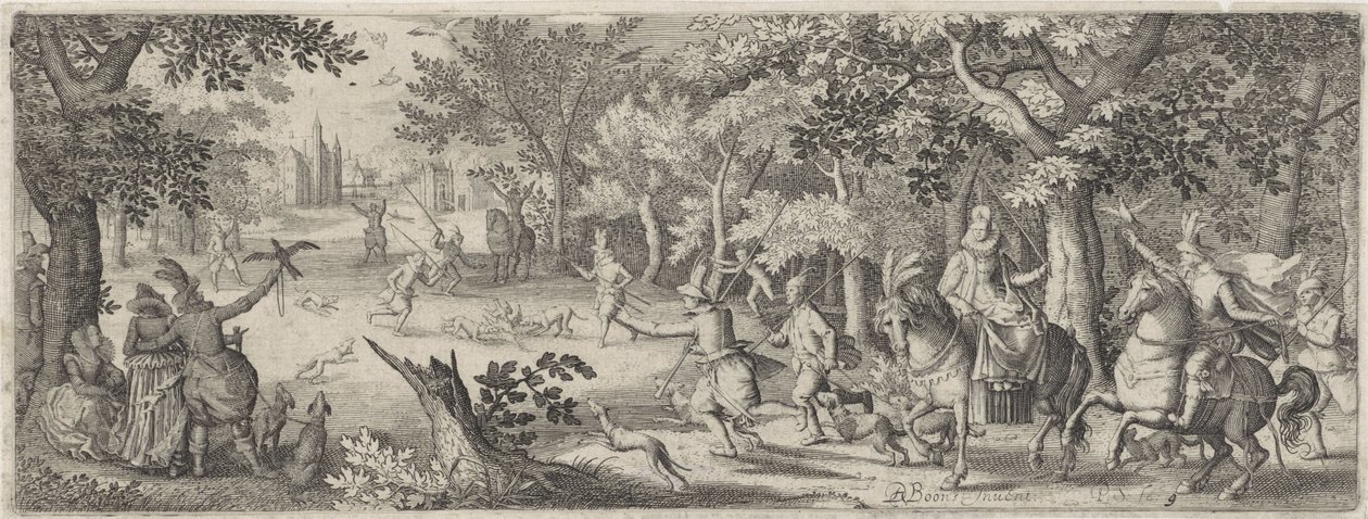 balıkçıl avı by Pieter Serwouters