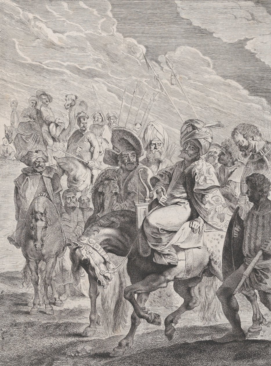 Atlı Bir Türk Prensi, M.Ö. 1620-25. by Pieter Soutman