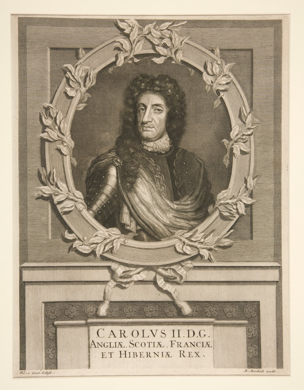 Charles, İngiltere Kralı (1630-1685) by Pieter Stevens van Gunst