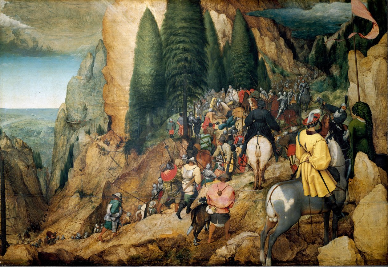 Antik Pieter Bruegel (veya Pierre Bruegel veya Pieter Bruegel veya Brueghel) tarafından Aziz Paul Resminin Dönüştürülmesi by Pieter Bruegel the Elder