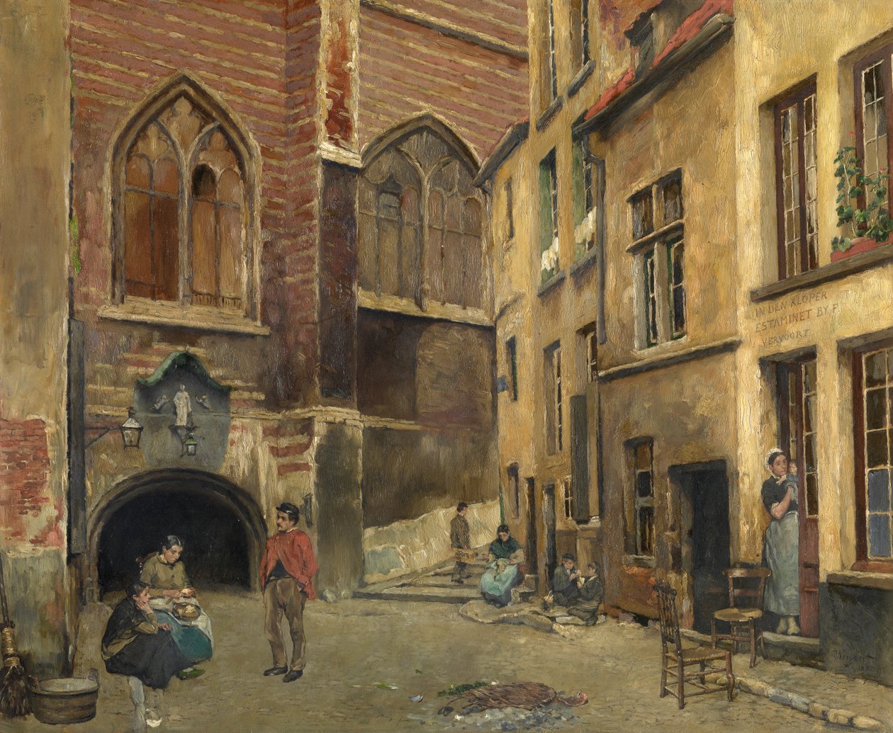 Eski Antwerp Kasap Salonu by Pieter Verhaert