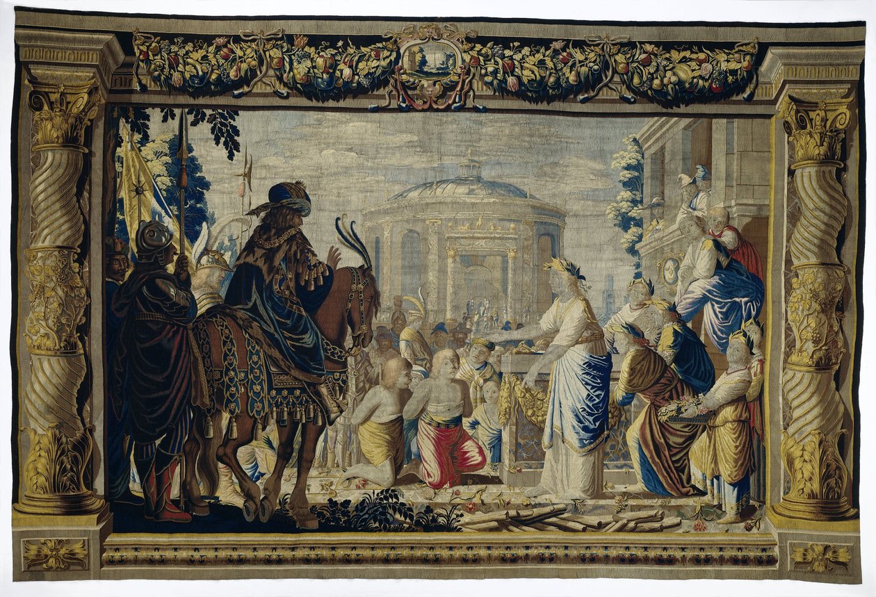 Iphigenia için Orestes ve Pylades Iphigenia ve Orestes'in tarihi (dizi başlığı) by Pieter de Cracht