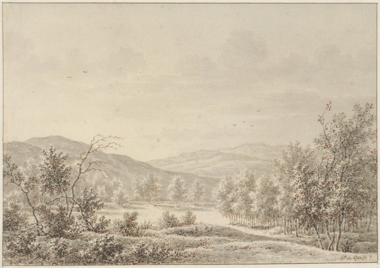 tepelik manzara by Pieter de Goeje