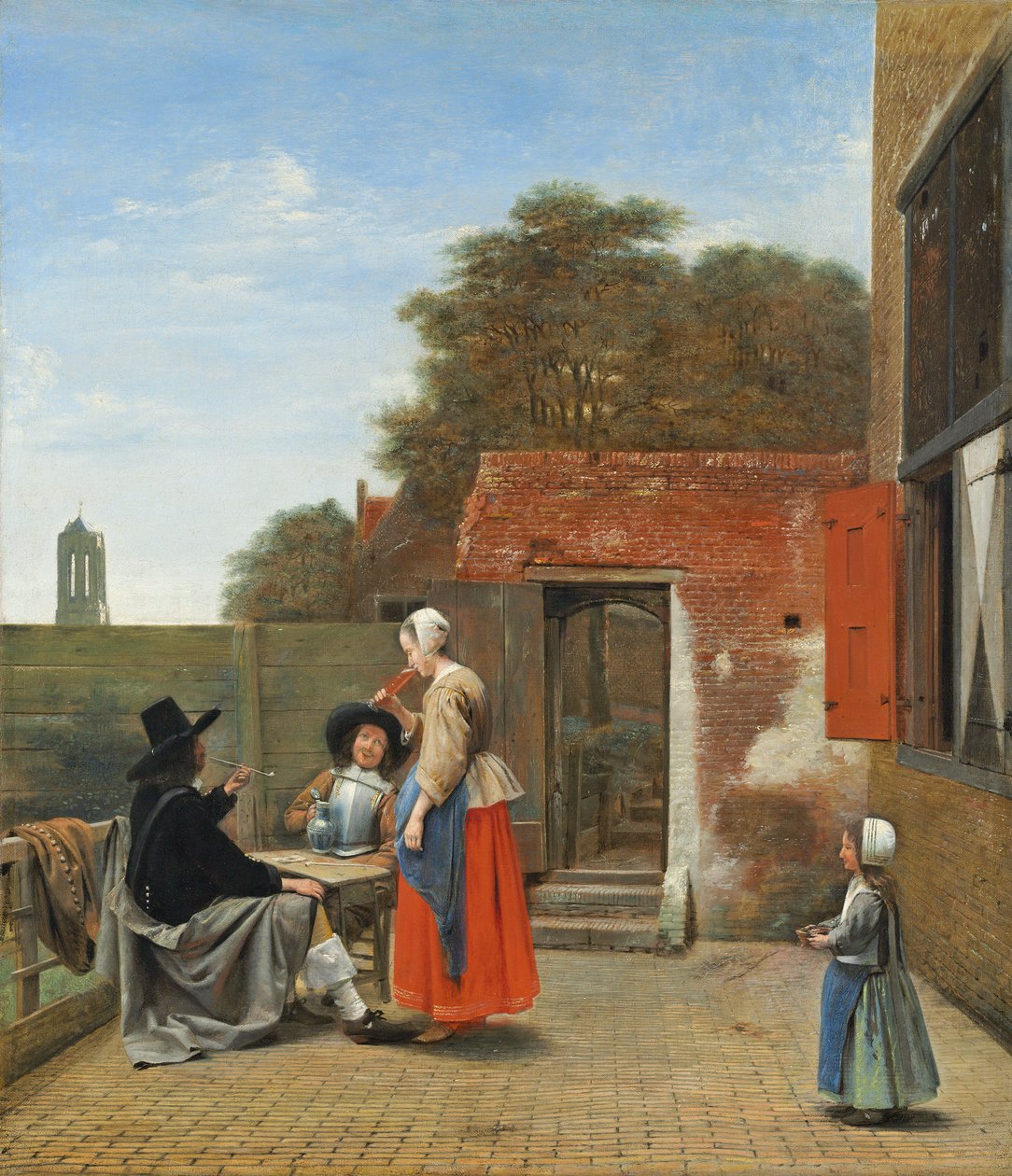 Hollanda Avlusu, c.1658-60 by Pieter de Hooch