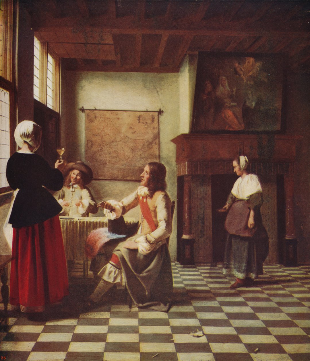 Bir Hollanda Evinin İçi, c1658, c1915 by Pieter de Hooch