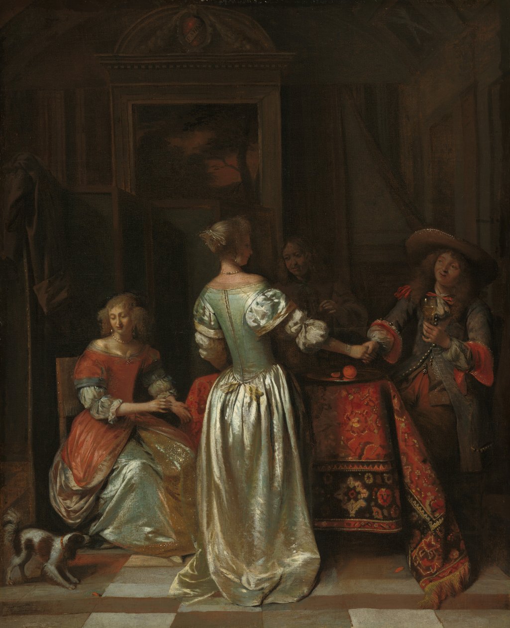 Selam, c. 1675. by Pieter de Hooch