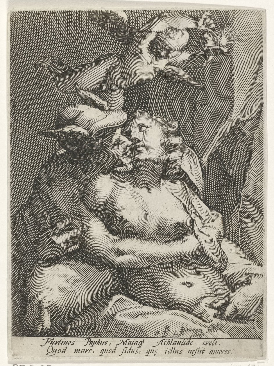 Venüs ve Merkür by Pieter de Jode (I)