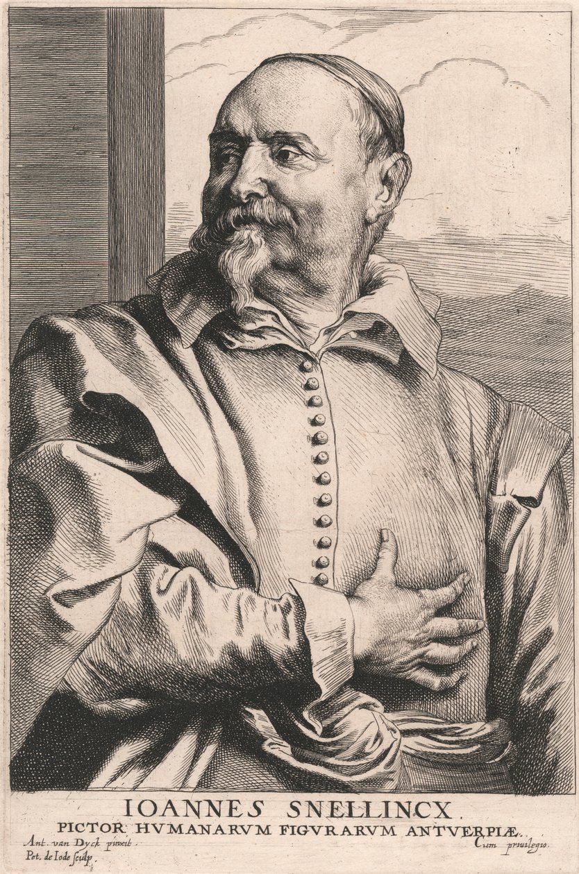 Joannes Snellincx, Antwerp İnsan Figürleri Ressamı by Pieter de Jode