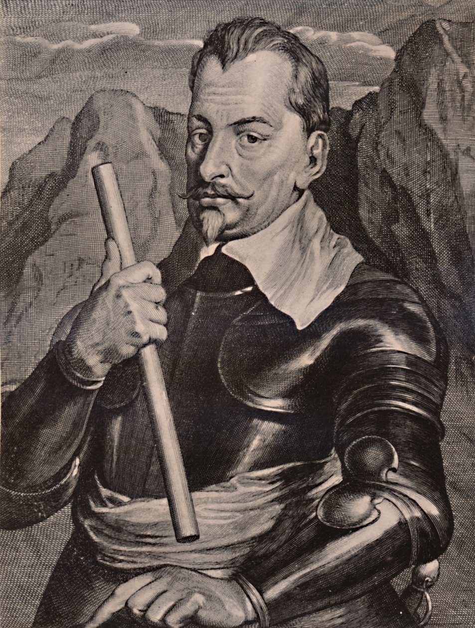 Albrecht von Wallenstein, Bohemyalı general, 17. yüzyıl 1894 by Pieter de Jode II
