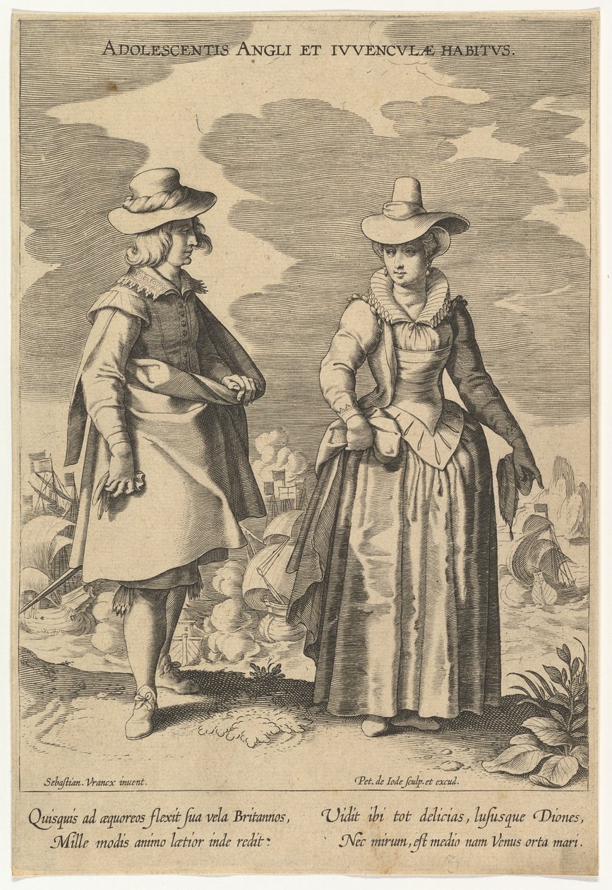 Farklı Milletlerin Modalarından Ergen İngilizcesi ve Genç Kadınların Tutumları.n.d. by Pieter de Jode I