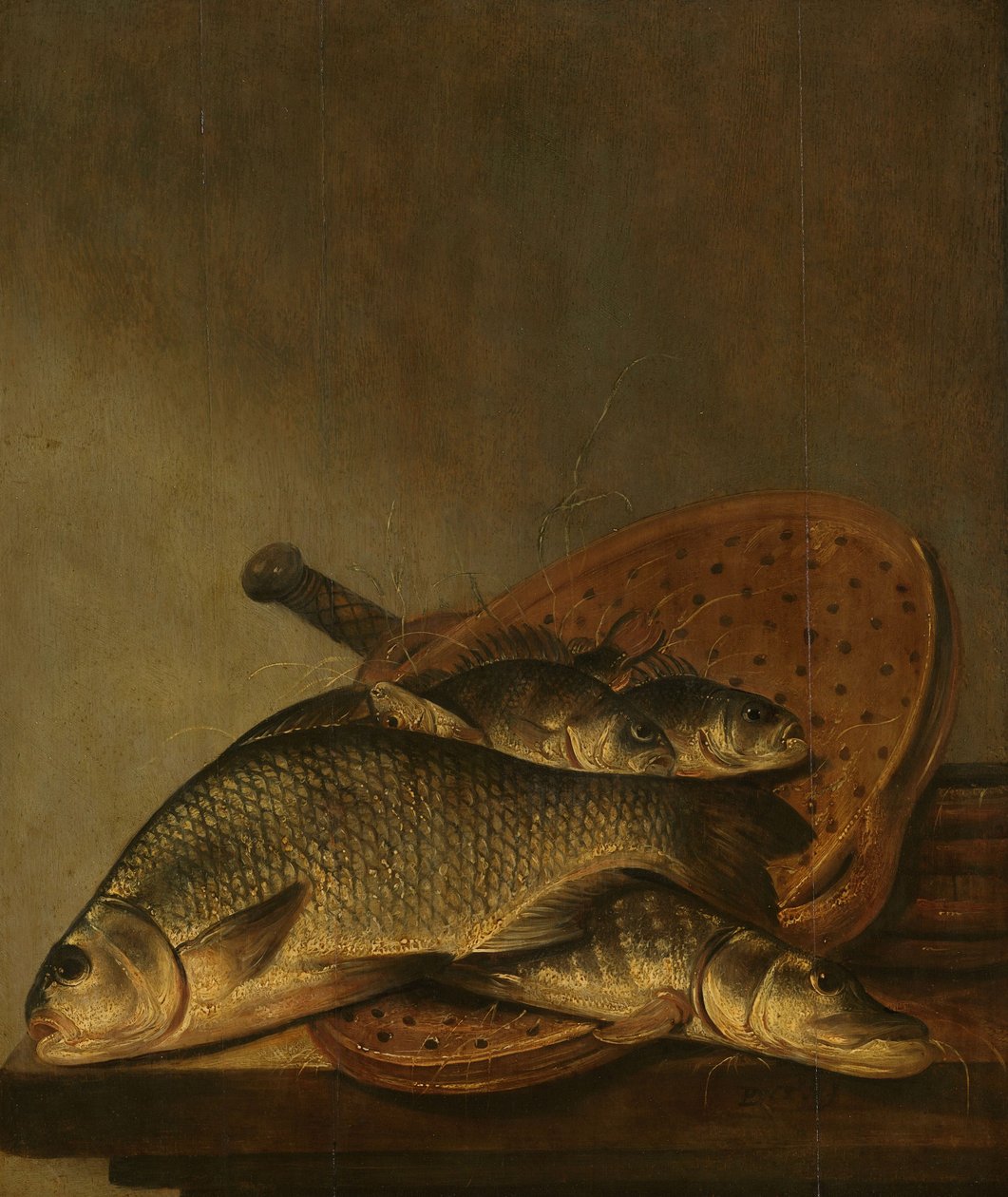 Balıklı Natürmort by Pieter de Putter