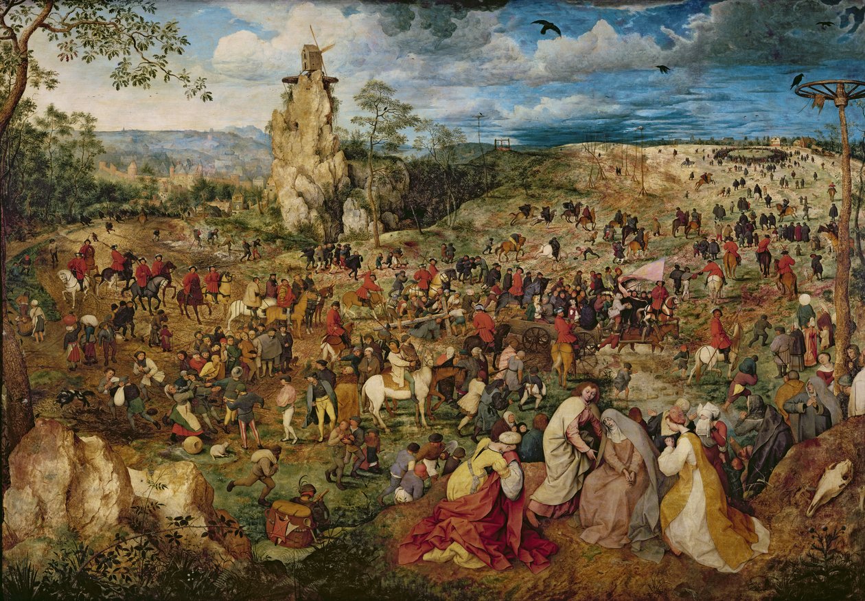 Haç taşıyan İsa by Pieter Bruegel the Elder
