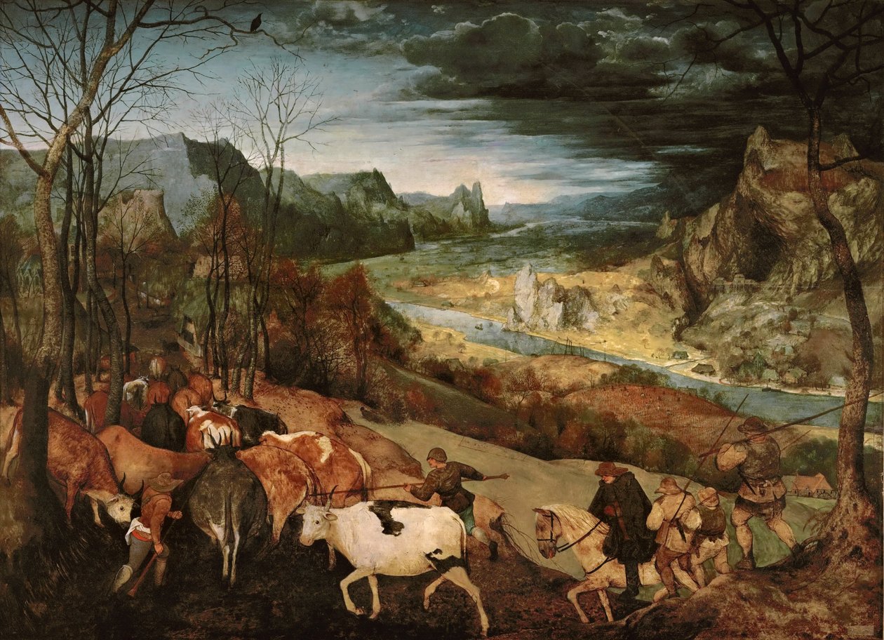 Sürünün Dönüşü (Sonbahar) by Pieter Bruegel the Elder